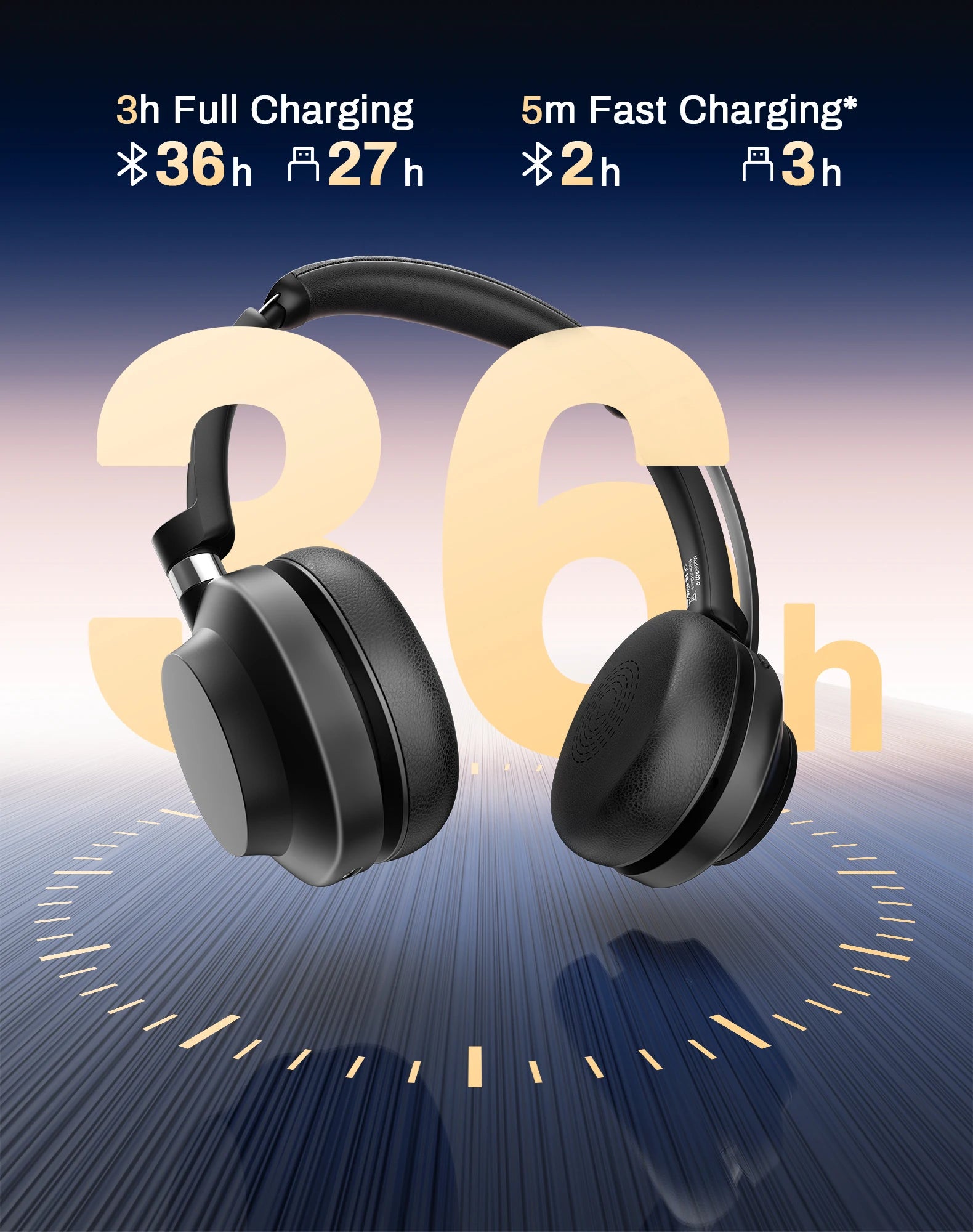 Rownfusny R02 Auriculares Bluetooth Dongle USB Trabajo