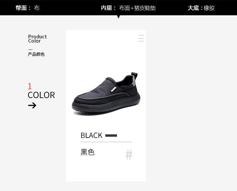 Zapatos para Hombre, Mocasines Sin Cordones, Ligeros, Cómodos, Casuales, Transpirables, Antideslizantes, para Caminar