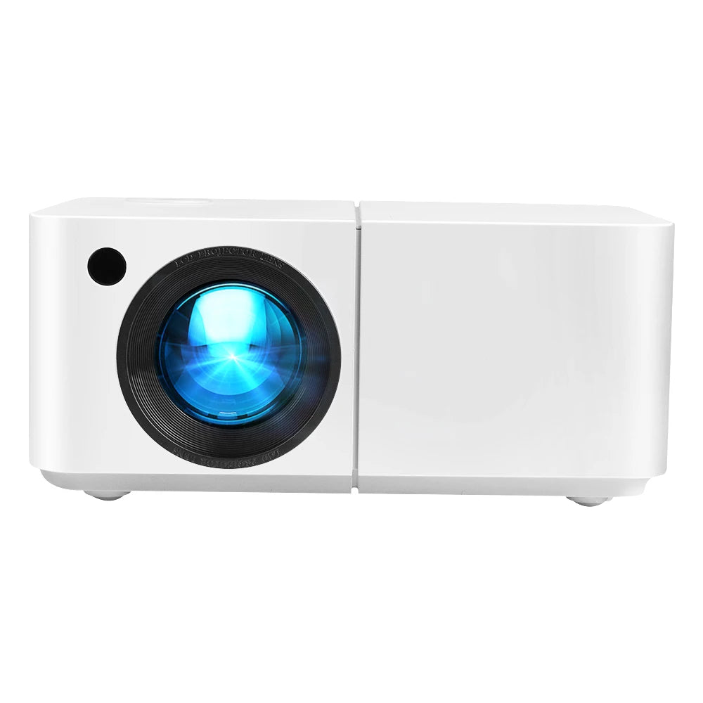 Proyector LED Full HD 1080P 4K HD300 WIFI 450 ANSI Mini Portátil para Cine en Casa, Dormitorio, Multimedia, Proyector Inteligente