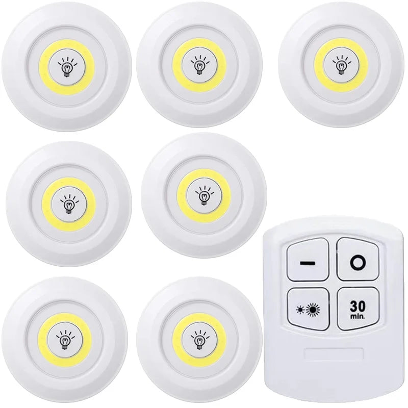 Luz LED Regulable para Gabinete con Control Remoto