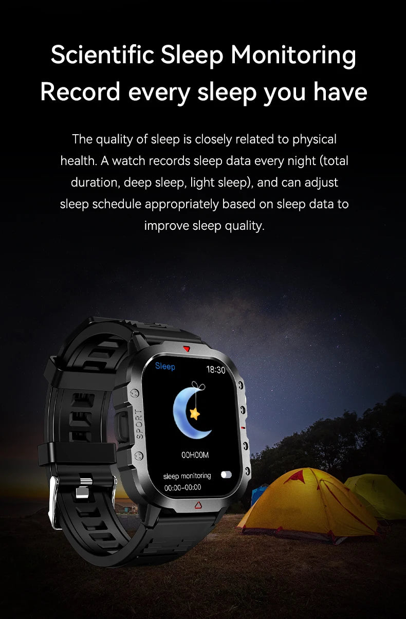 Reloj inteligente con llamada Bluetooth, electrónica, reloj inteligente militar, reloj de Fitness Digital, relojes de regalo para hombre y mujer, iOS, Android 2025, nuevo