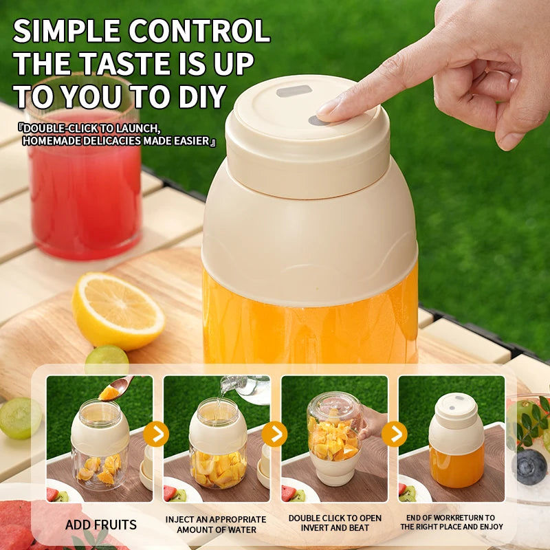 Máquina Eléctrica para Jugos de Frutas con Separación de Pulpa