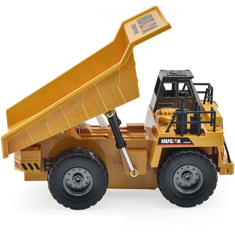 Camión Volquete RC 1:18 Control Remoto 6CH 2.4G Juguete Niños