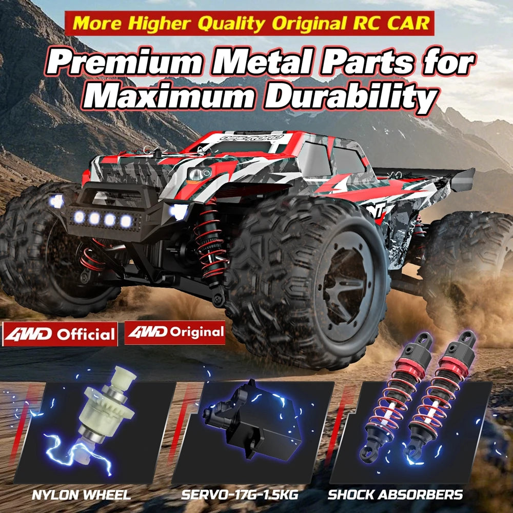 Auto RC 4WD 1:18 Todoterreno Oike 40KM/H Impermeable para Niños