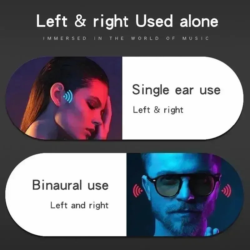 Original T75 conducción ósea auriculares inalámbricos Bluetooth 5,3 auriculares deportivos calidad de sonido HiFi auriculares TWS impermeables