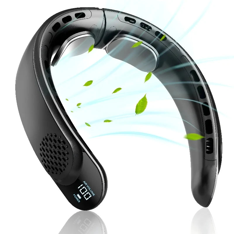 Ventilador de Cuello Portátil 4000mAh con 3 Velocidades