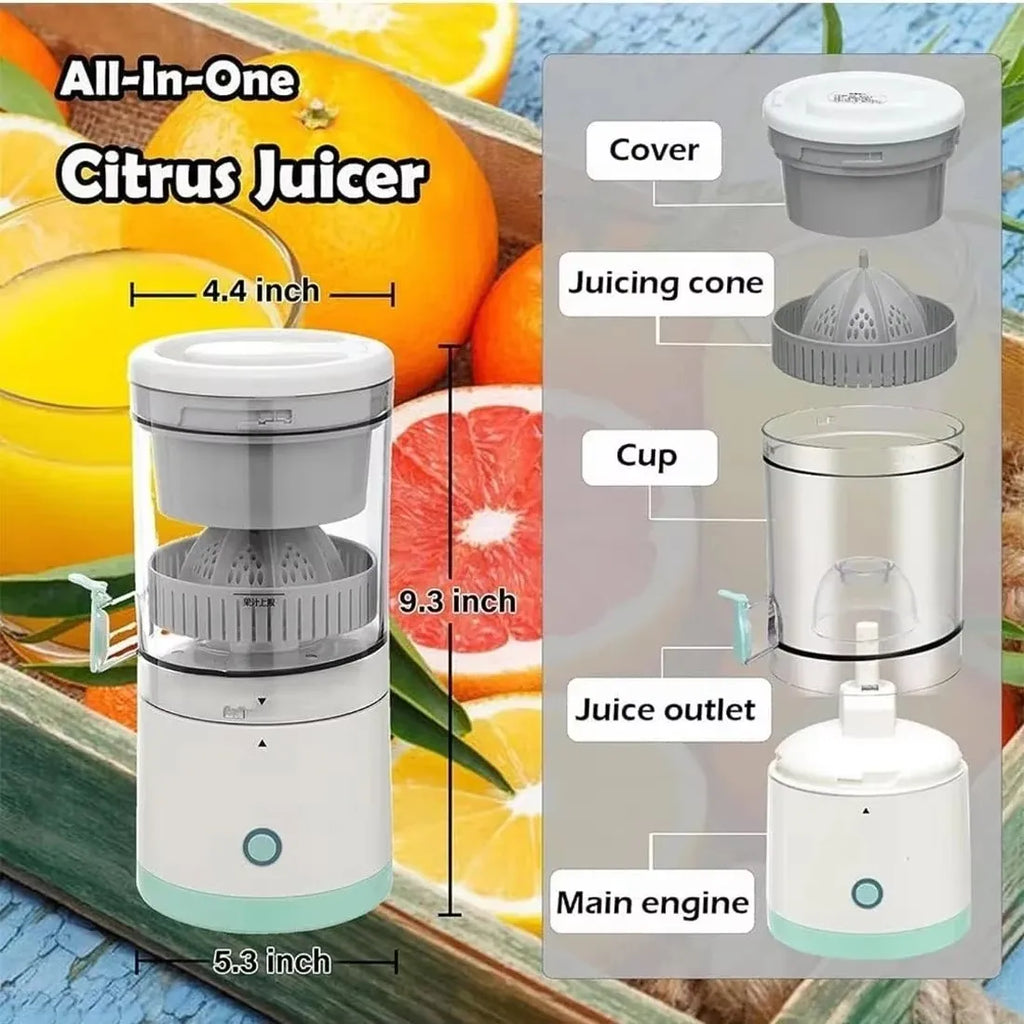 Exprimidor USB Portátil Automático para Jugos de Frutas