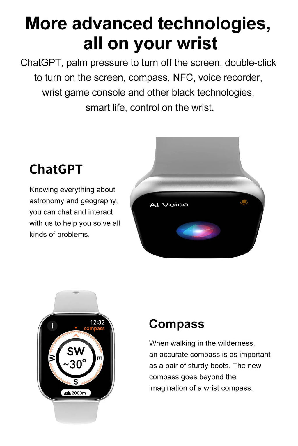 DT Watch X Mini Reloj Inteligente NFC AMOLED