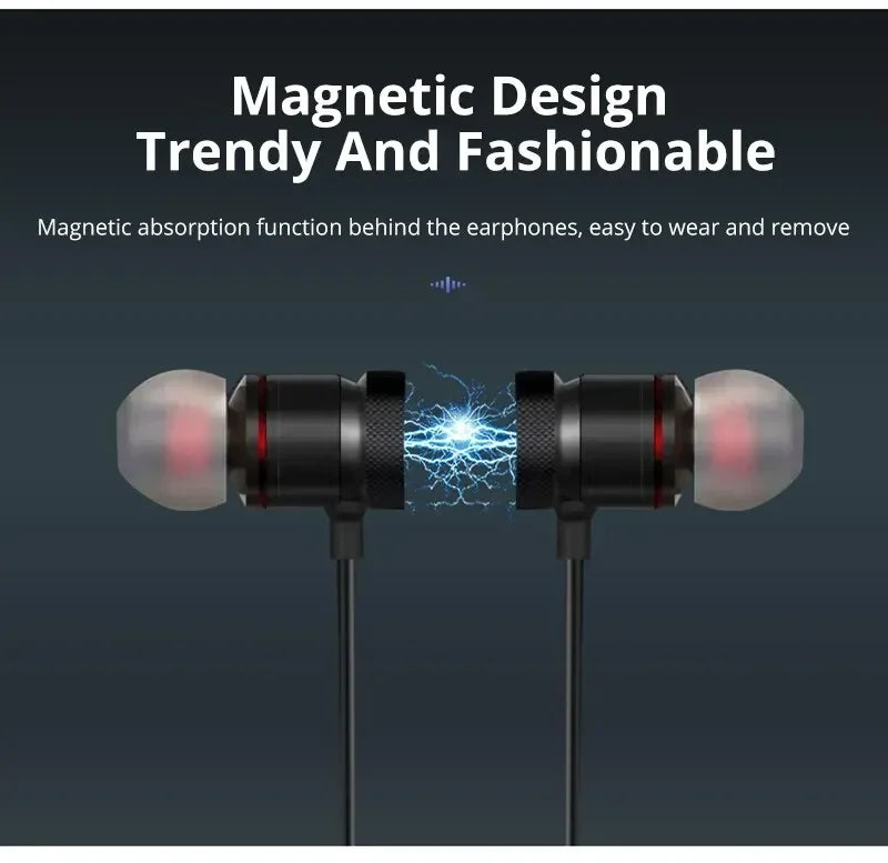 Auriculares con banda para el cuello Bluetooth 5,1 a prueba de sudor con micrófono, llamadas HD para iPhone, Android, deportes, correr, gimnasio, hogar, oficina, uso diario