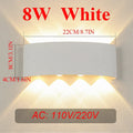 Led Wall Lamp Lámpara led de pared para exteriores, aplique pared, candelabros impermeables, luz led pared, AC85-265V para decoración interior del hogar, lampara pared dormitorio, sala de estar