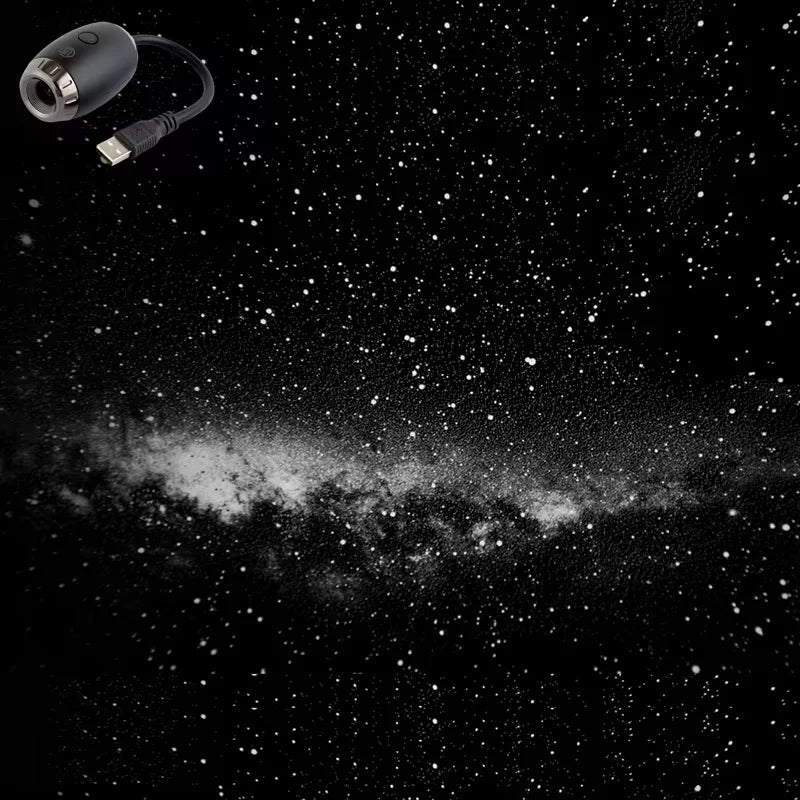 Proyector LED Galaxia Saturno USB Decoración Interior