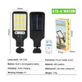 Luz Solar LED para Exterior con Sensor de Movimiento IP65