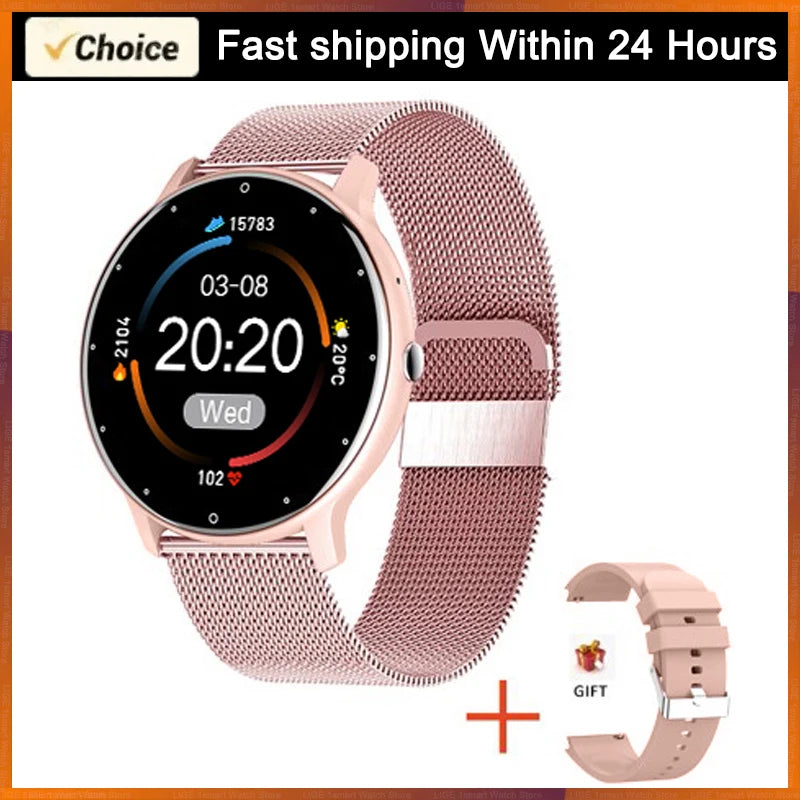 Reloj Inteligente Deportivo Impermeable con Monitor de Ritmo Cardíaco