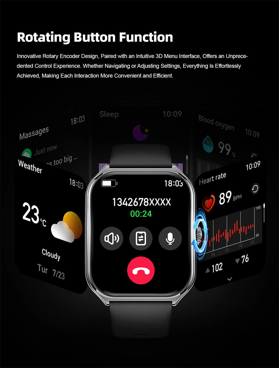 Reloj Inteligente Ultrafino AMOLED Deportivo 2026