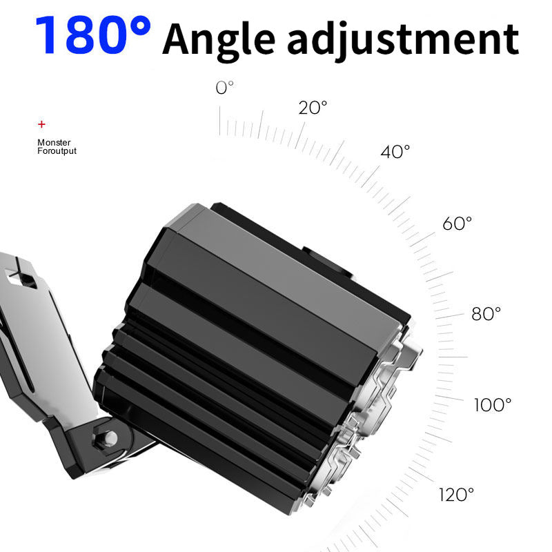 Linterna Frontal LED Recargable para Pesca