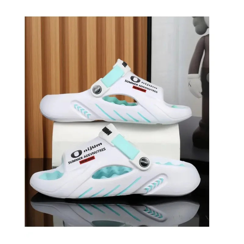 Sandalias slide para hombre en EVA antideslizante para playa e interior