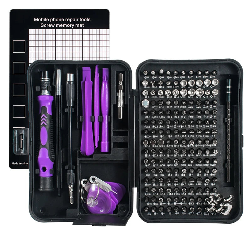 Kit Puntas Destornillador Magnético Torx Phillips Reparación