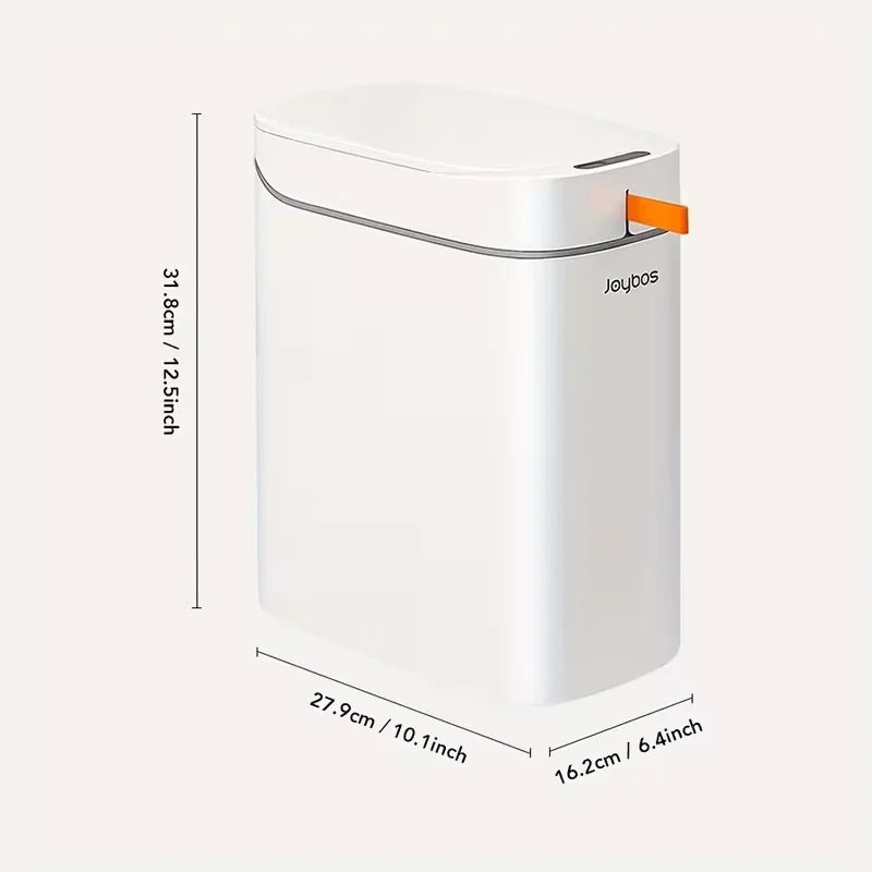 Cubo de basura inteligente Joybos con sensor, impermeable y diseño estrecho