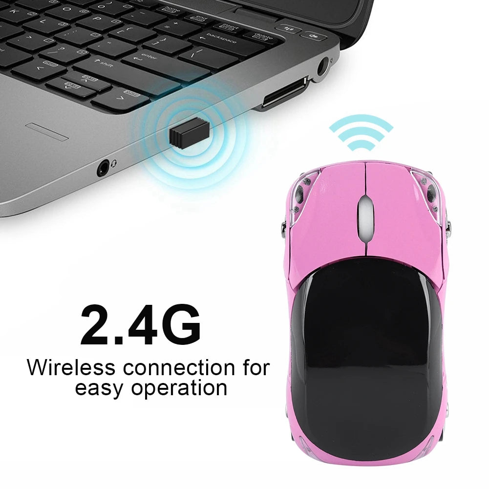 Ratón óptico inalámbrico, 2,4G, 1600DPI, para Mac/ME/Windows PC/Tablet Gaming Office, portátil