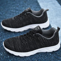 YRZL Zapatillas para correr para hombre, zapatillas deportivas ligeras a la moda, zapatillas transpirables para caminar, zapatillas deportivas cómodas para hombre