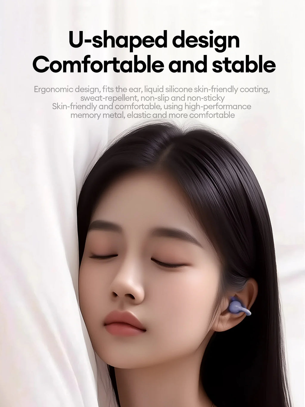 Lenovo LK6 Auriculares Bluetooth 5.4 con Clip