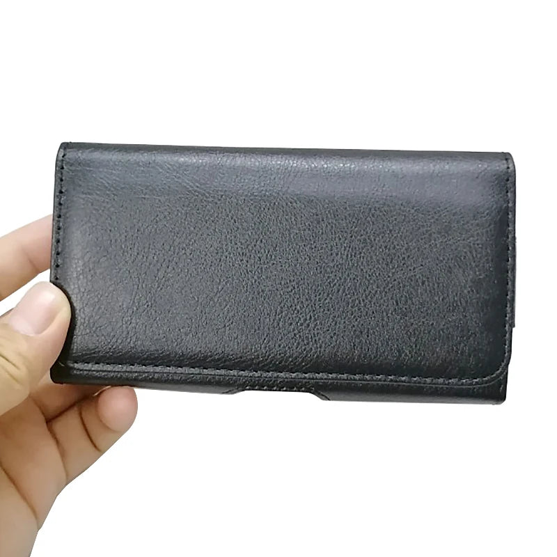 Funda Universal con Clip para Cinturón, Cuero, 4.7-6.5 Pulgadas
