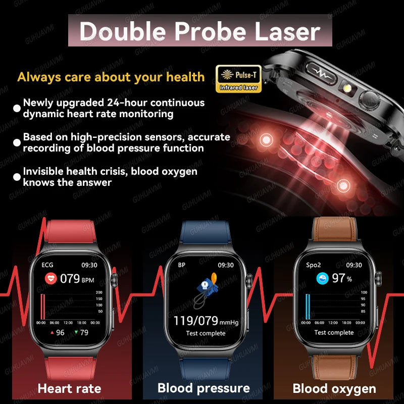 Reloj Inteligente Salud ECG+PPG Bluetooth