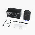 MLOVE Altavoz Bluetooth portátil, Bluetooth 5.3, luces RGB, sonido compacto de alta fidelidad, conectividad TWS