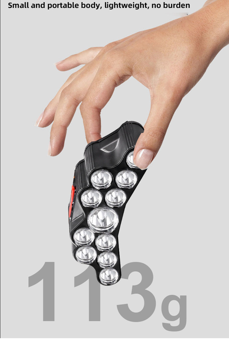 Linterna Frontal LED Recargable para Pesca