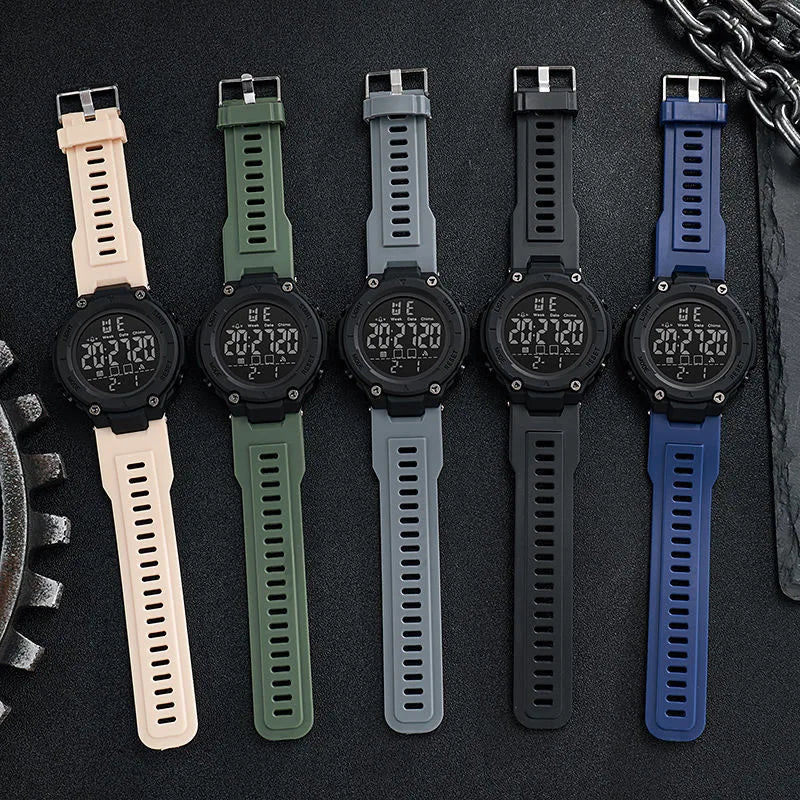 Reloj Deportivo Digital YIKAZE Militar para Hombre