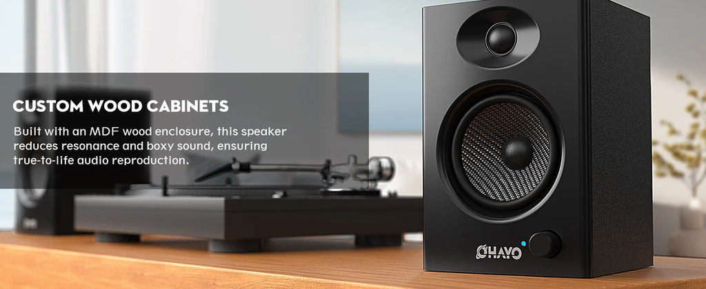 OHAYO Altavoces de Estantería Activos 60W Bluetooth