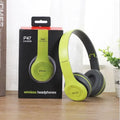 Auriculares Estéreo P47, Auriculares Bluetooth 5.0 Plegables, Auriculares Inalámbricos Deportivos para Exteriores para iPhone, Samsung, PC, Accesorios para Juegos
