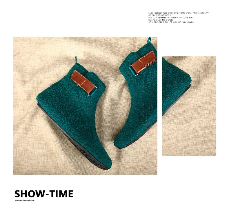YRZL, zapatos de algodón de invierno, botines para hombre, zapatillas ligeras sin cordones cálidas, mocasines de algodón de felpa para interiores, zapatos cálidos de invierno para hombre