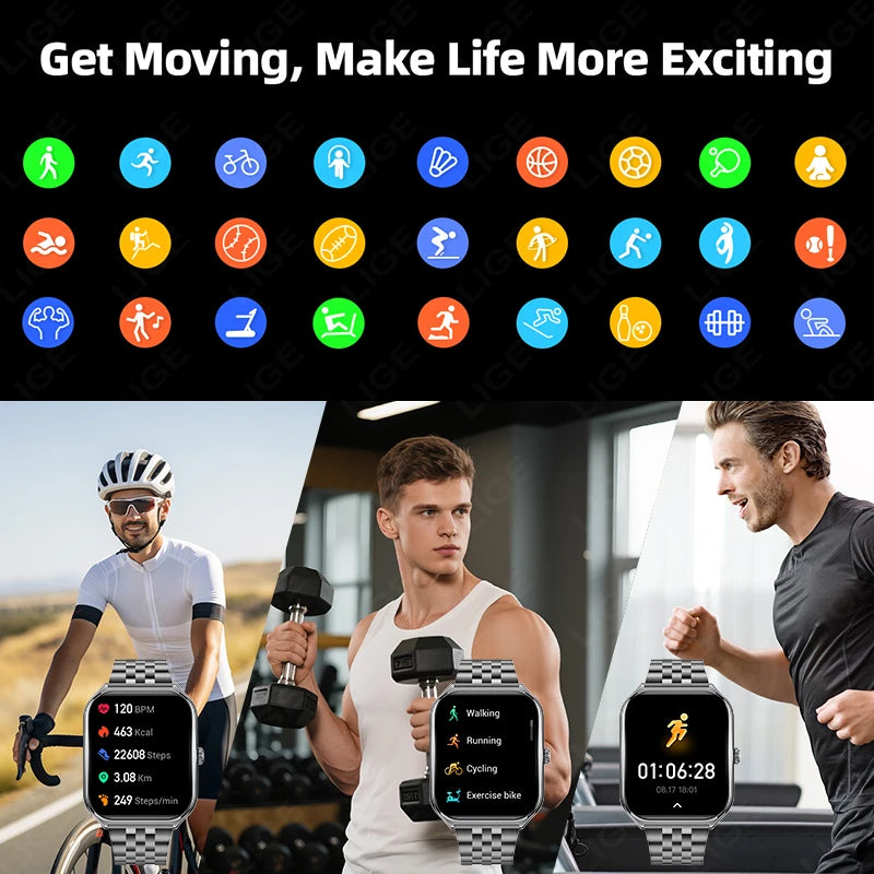 Reloj Inteligente Ultrafino AMOLED Deportivo 2026