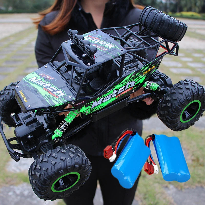 Auto RC 4x4 Todoterreno Control Remoto 1:12 OiKe con Luces LED