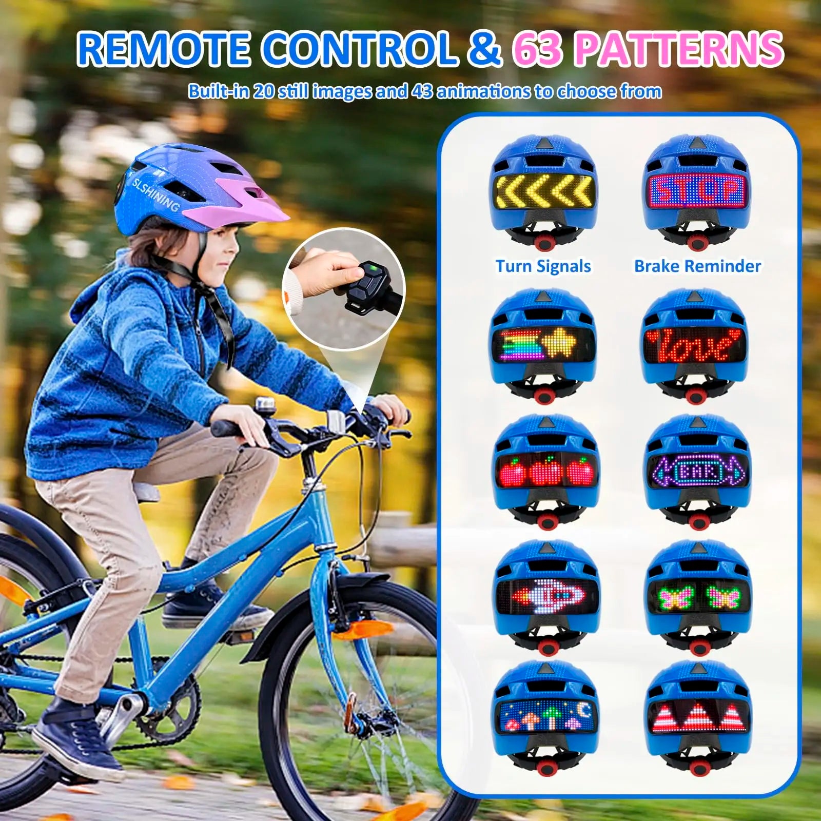 Casco de bicicleta para niños con casco LED, casco de patinaje sobre ruedas para bicicleta de equilibrio de seguridad deportiva para niños