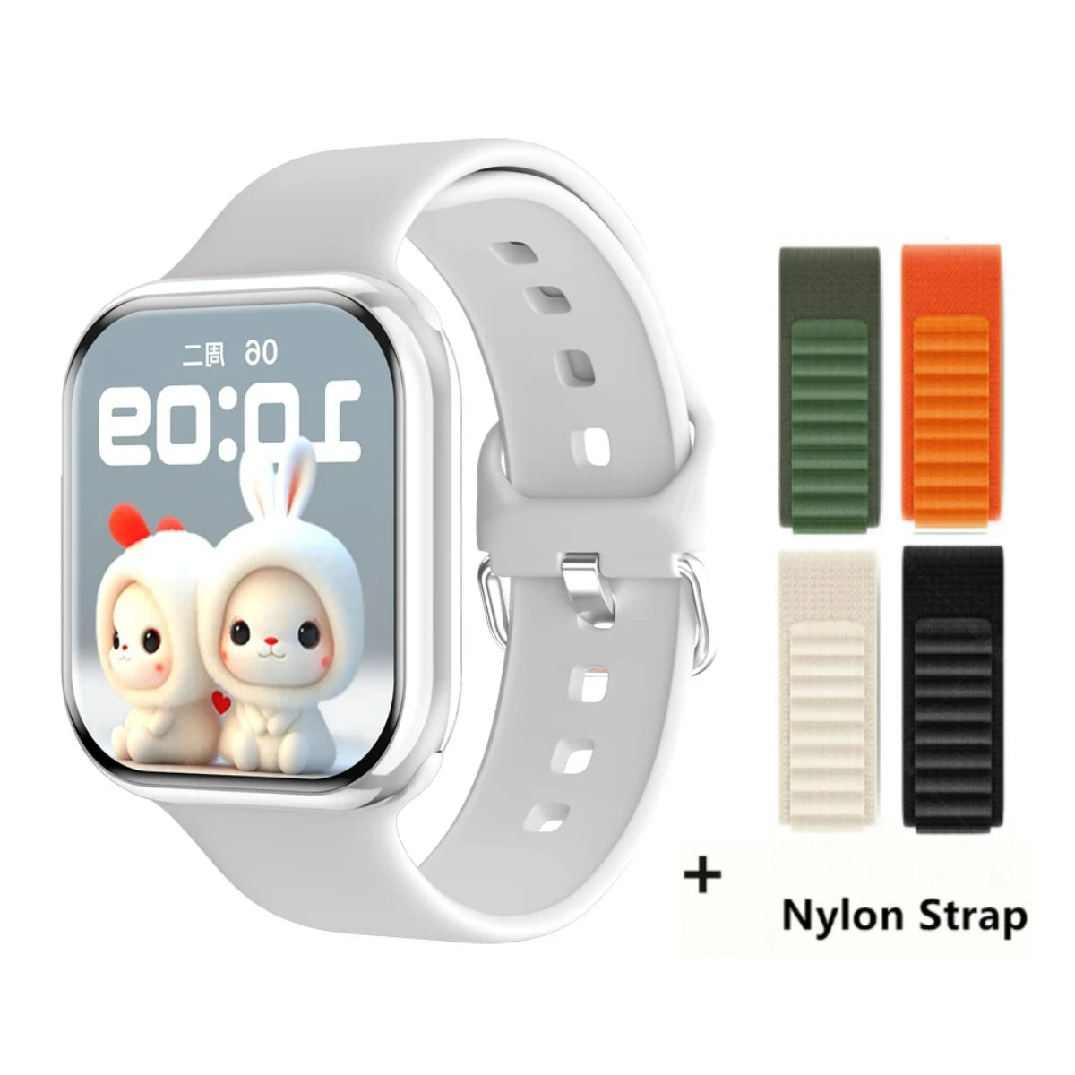 Reloj Inteligente Serie X con Presión Arterial, NFC y Carga Inalámbrica