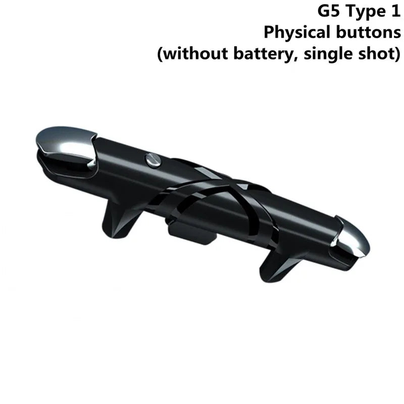 Controlador de juego móvil G5 para PUBG, gatillo de juego, tirador, puntería, botón de tecla ABS, Joystick para IPhone, Android, Smartphone