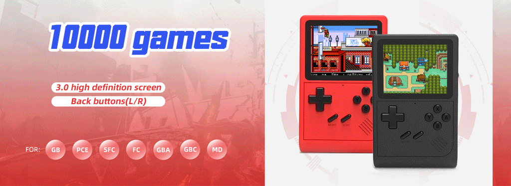 VILCORN Game Stick 4k TV HD Out, consola de juegos Retro clásica para Sega Nes Dendy, controlador inalámbrico, Gamepad, soporte para 2 jugadores