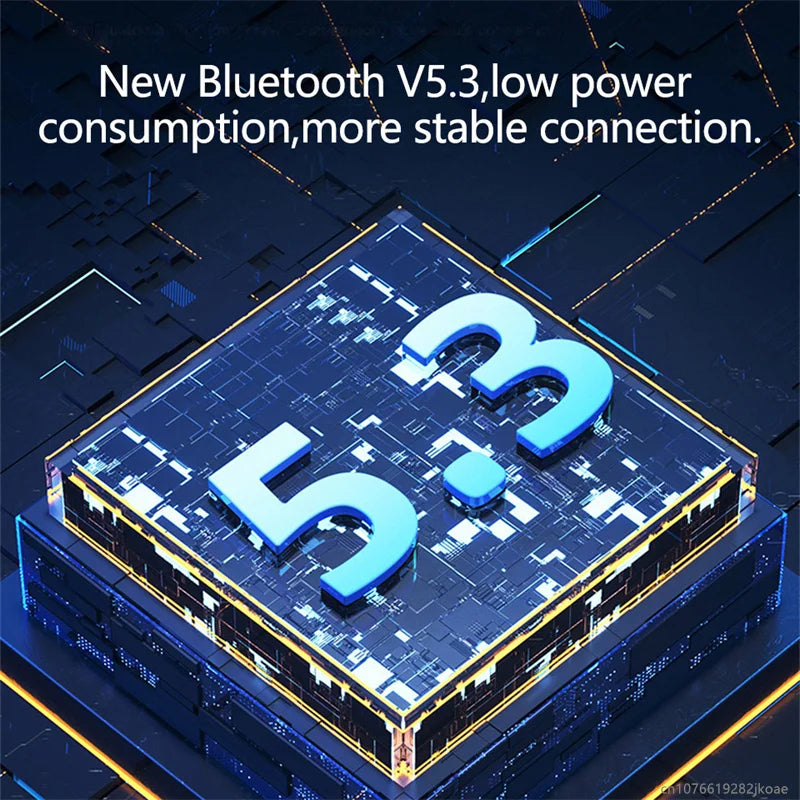 Auriculares Bluetooth 5.3 con Micrófono HD para Llamadas, Auriculares Inalámbricos Over-Ear, Auriculares HiFi Estéreo para Juegos y Música, B40 Larga Duración en Espera, BT1632