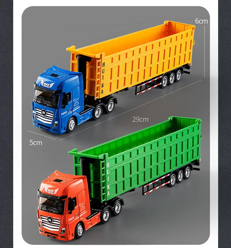 Camión de Aleación Escala 1:50 Modelo Coleccionable Niños