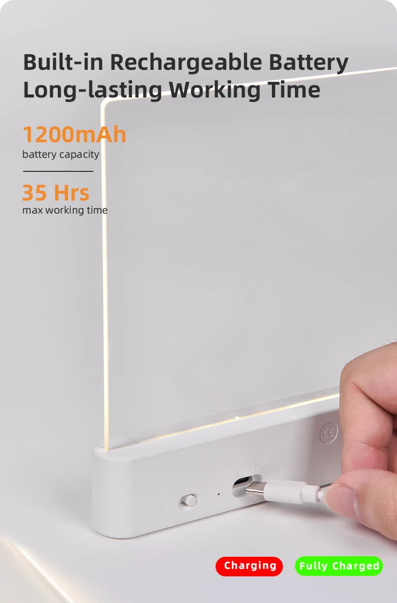 Luz de Lectura LED con Clip Ajustable Portátil
