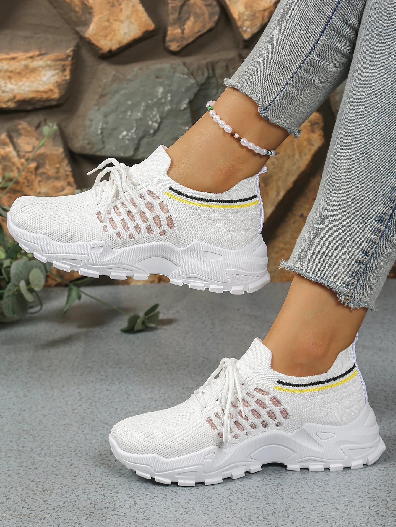 Zapatos de mujer, zapatillas con estampado de leopardo, zapatillas informales ligeras y transpirables para mujer, zapatos de venta con envío gratis