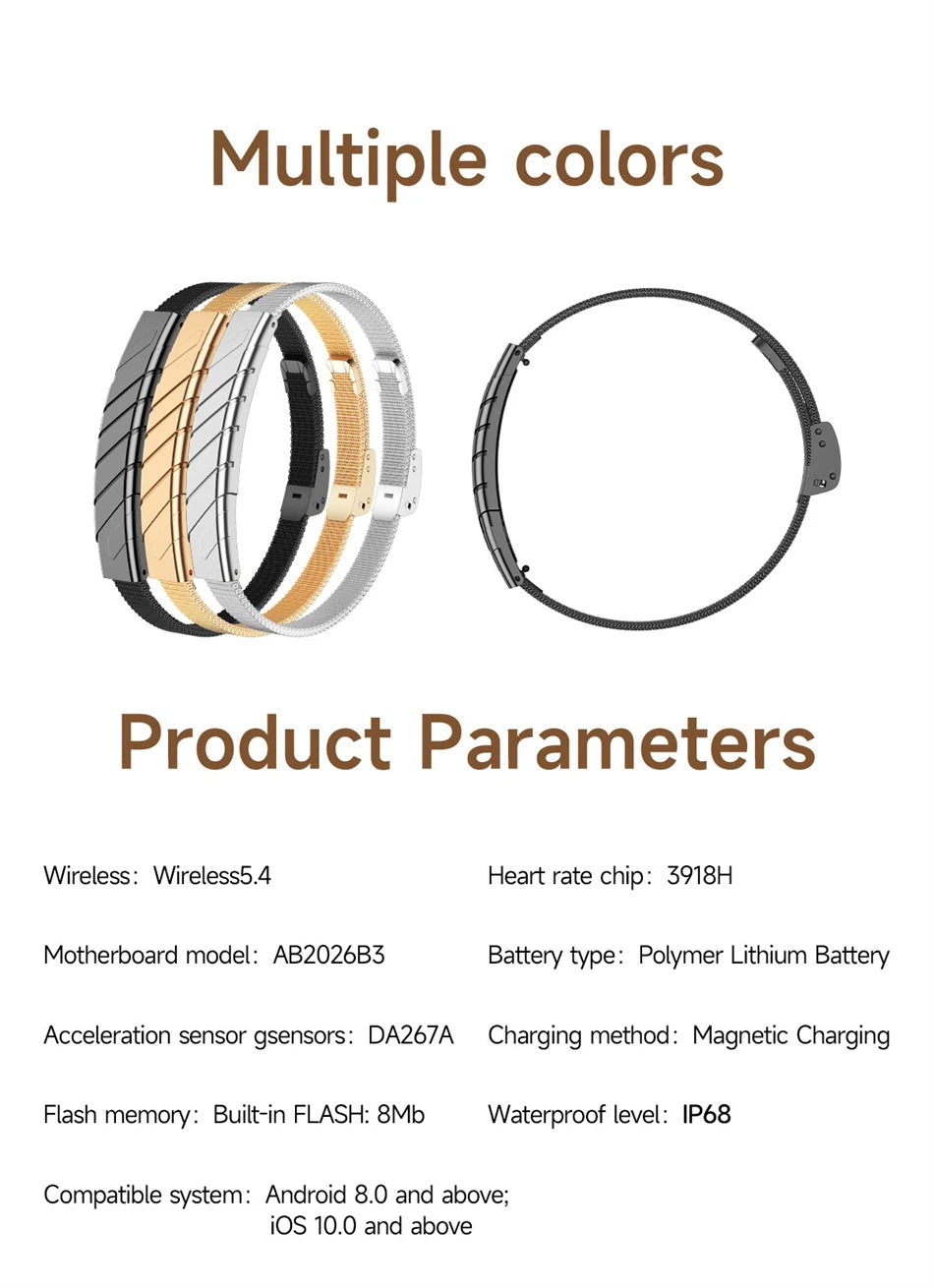 Reloj Inteligente Deportivo IP68 Ritmo Cardíaco y Sueño