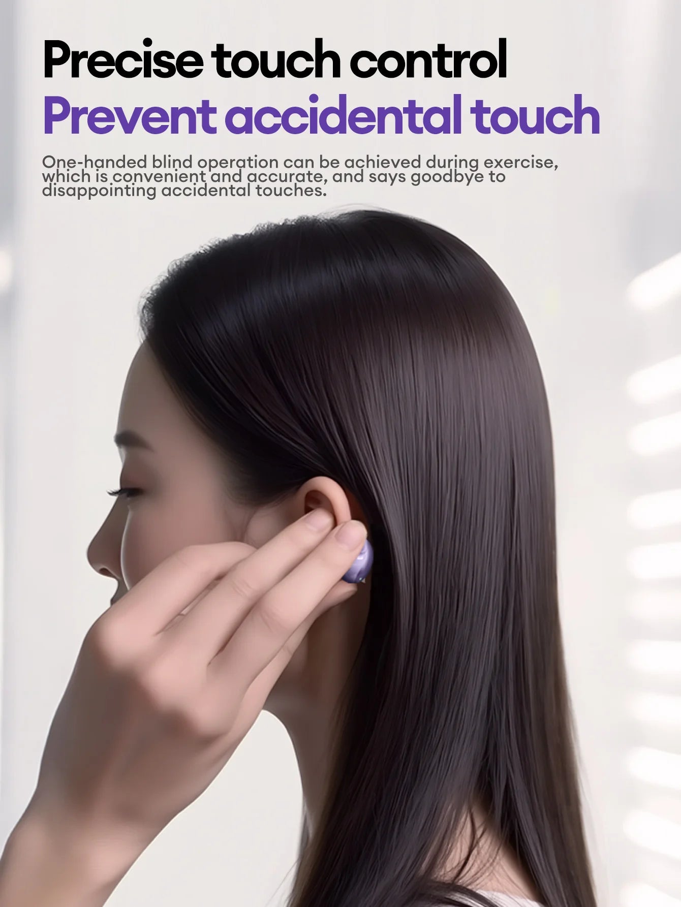 Lenovo LK6 Auriculares Bluetooth 5.4 con Clip