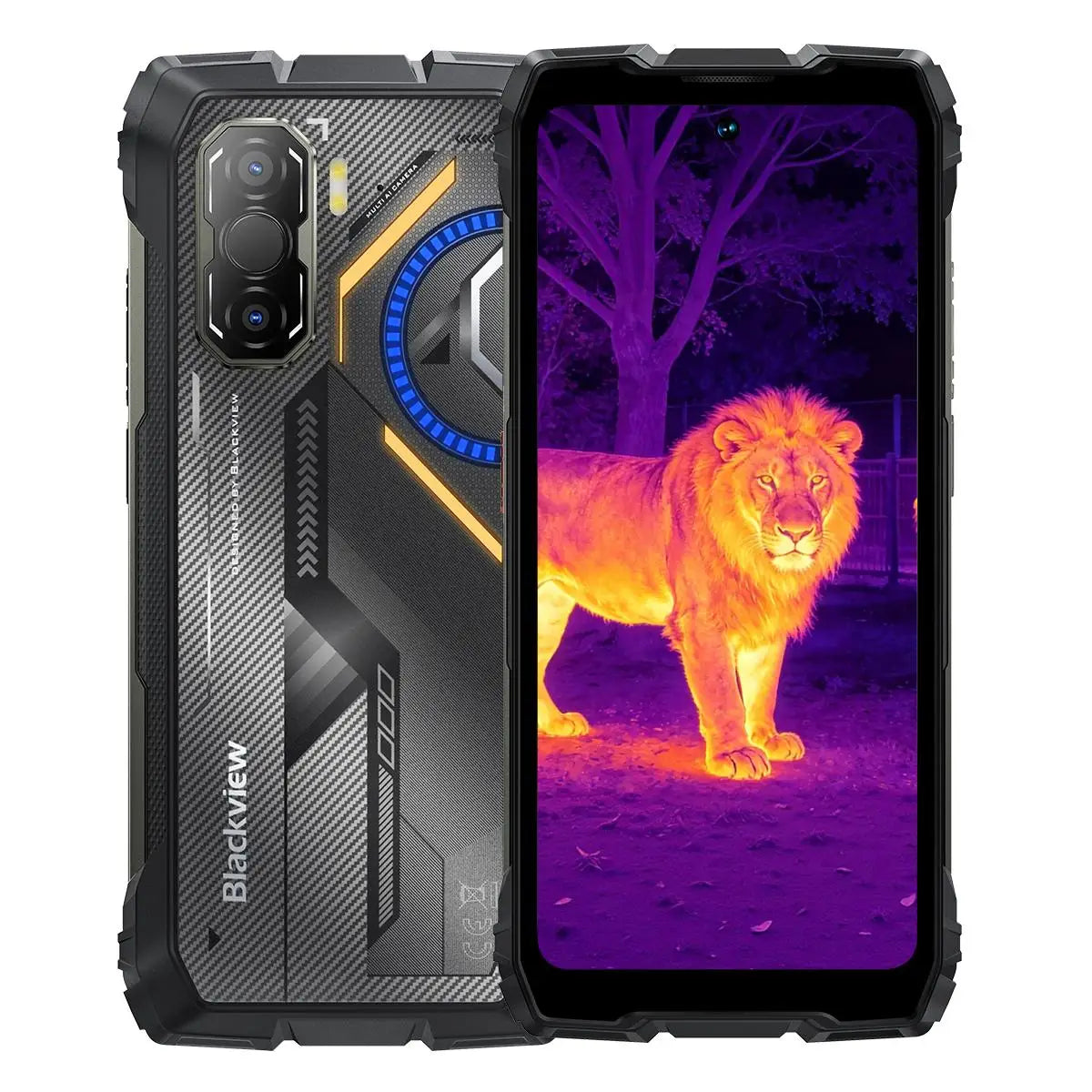 Blackview ROCK 3 Celular Resistente con Cámara Térmica 108MP y Batería 10000mAh
