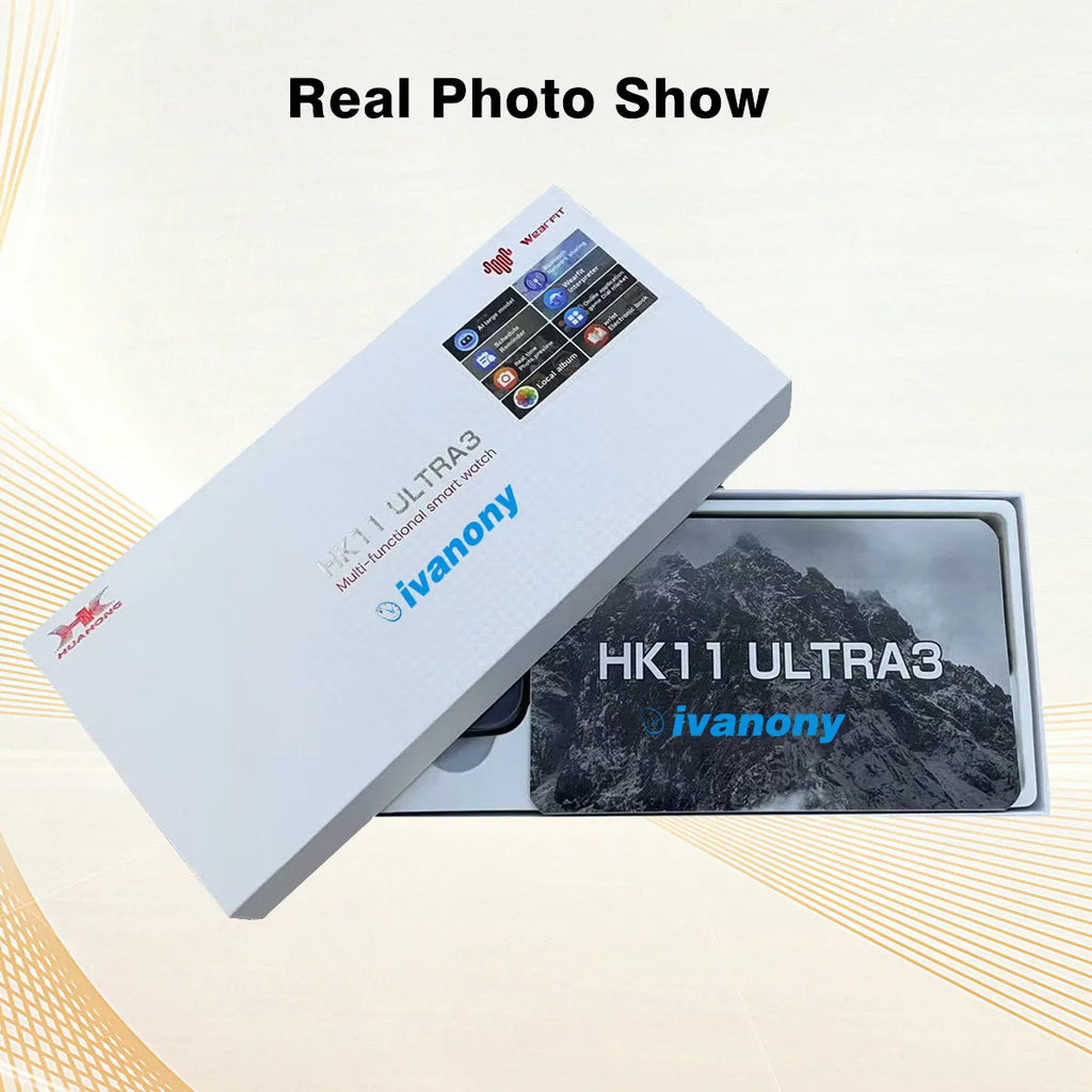 Reloj Inteligente HK11 Ultra 3 con AMOLED, Auriculares TWS y Robots IA