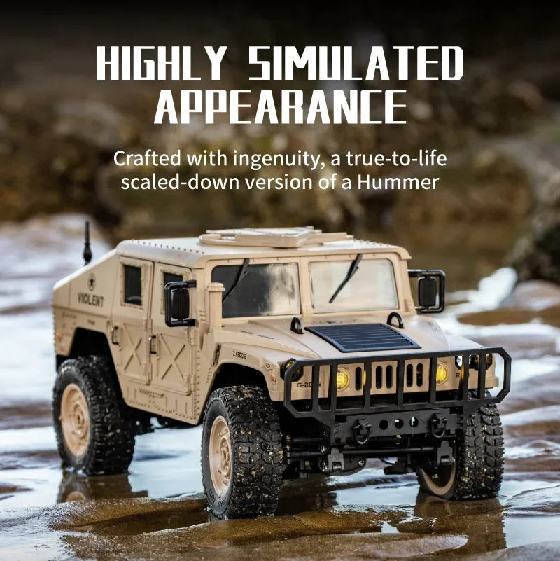 Auto RC JJRC C8835 Hummer 4x4 Todoterreno Control Remoto 2.4G
