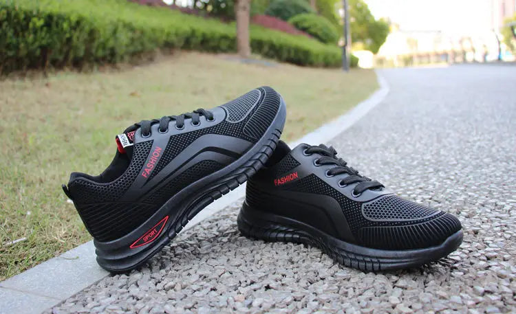 Nuevos zapatos deportivos transpirables, zapatillas informales para hombre, zapatillas antideslizantes resistentes al desgaste para correr, zapatos para hombre al aire libre