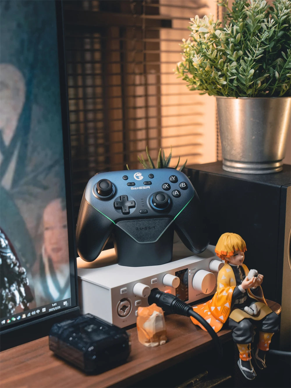 Gamepad GameSir Super Nova Bluetooth con base de carga controlador de juegos inalámbrico para Nintendo Switch 2 iPhone Android teléfono PC